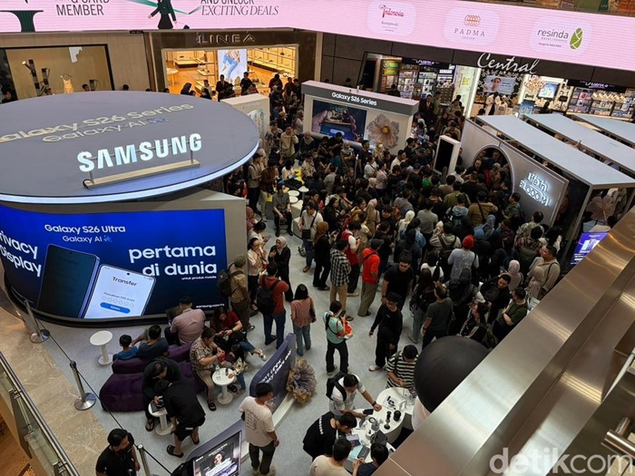 Promo Tukar Galaxy S25 Ultra ke S26 Ultra Rp 0 Diserbu, Antrean Pagi di Grand Indonesia Mengular