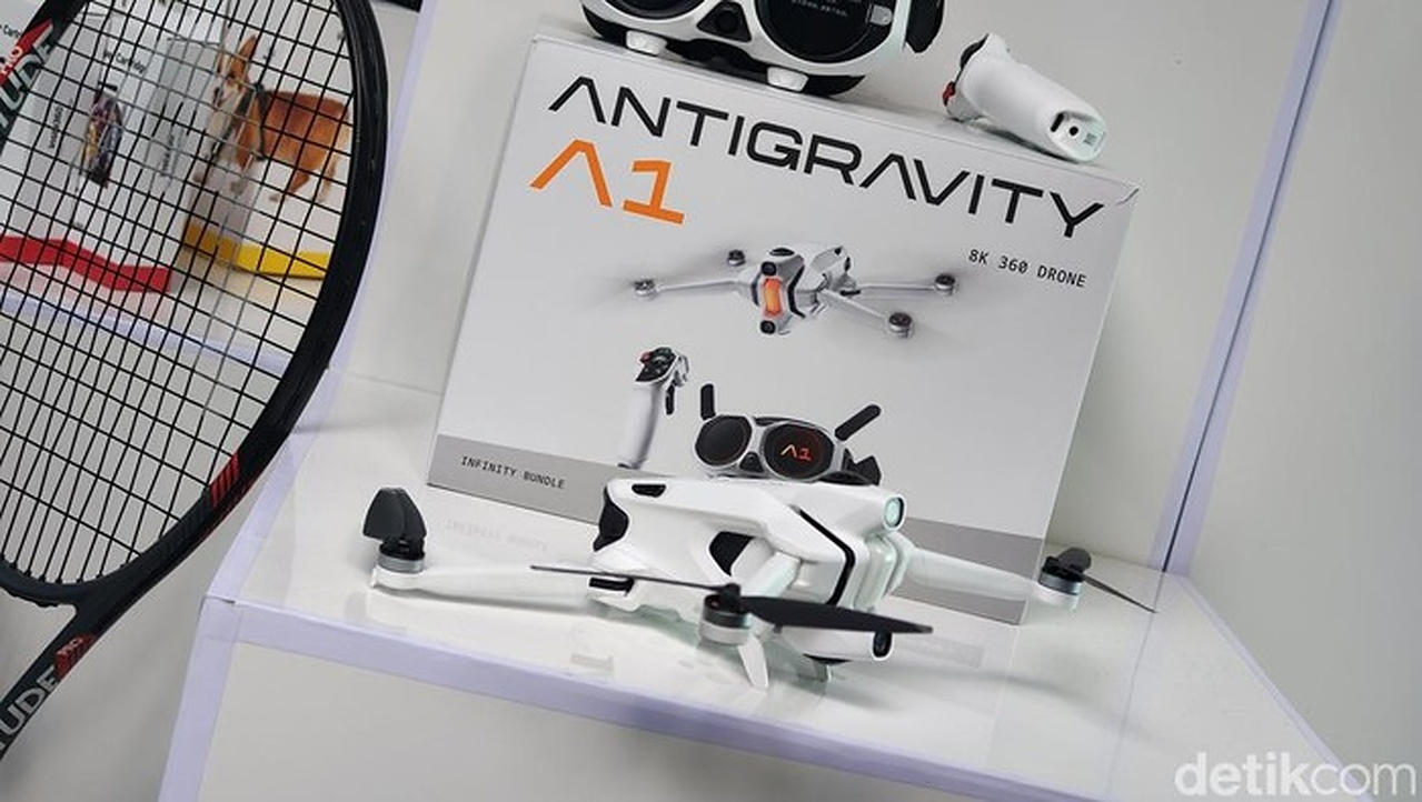 Drone 360 Antigravity A1 Lepas Tuas, Begini Sensasi Terbang Dengan Gerakan