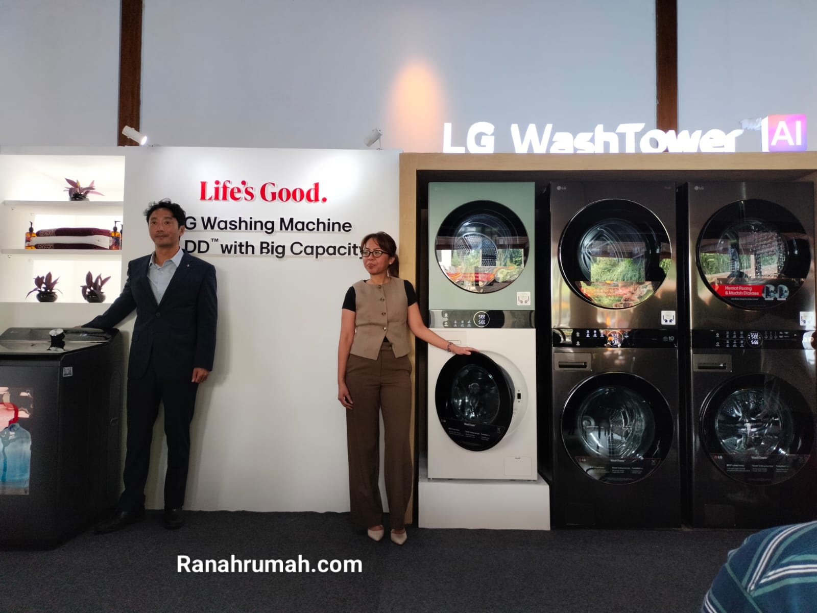 LG WashTower Tembus 3,2 Juta Unit, Indonesia Kebagian Varian AI Berkapasitas Jumbo