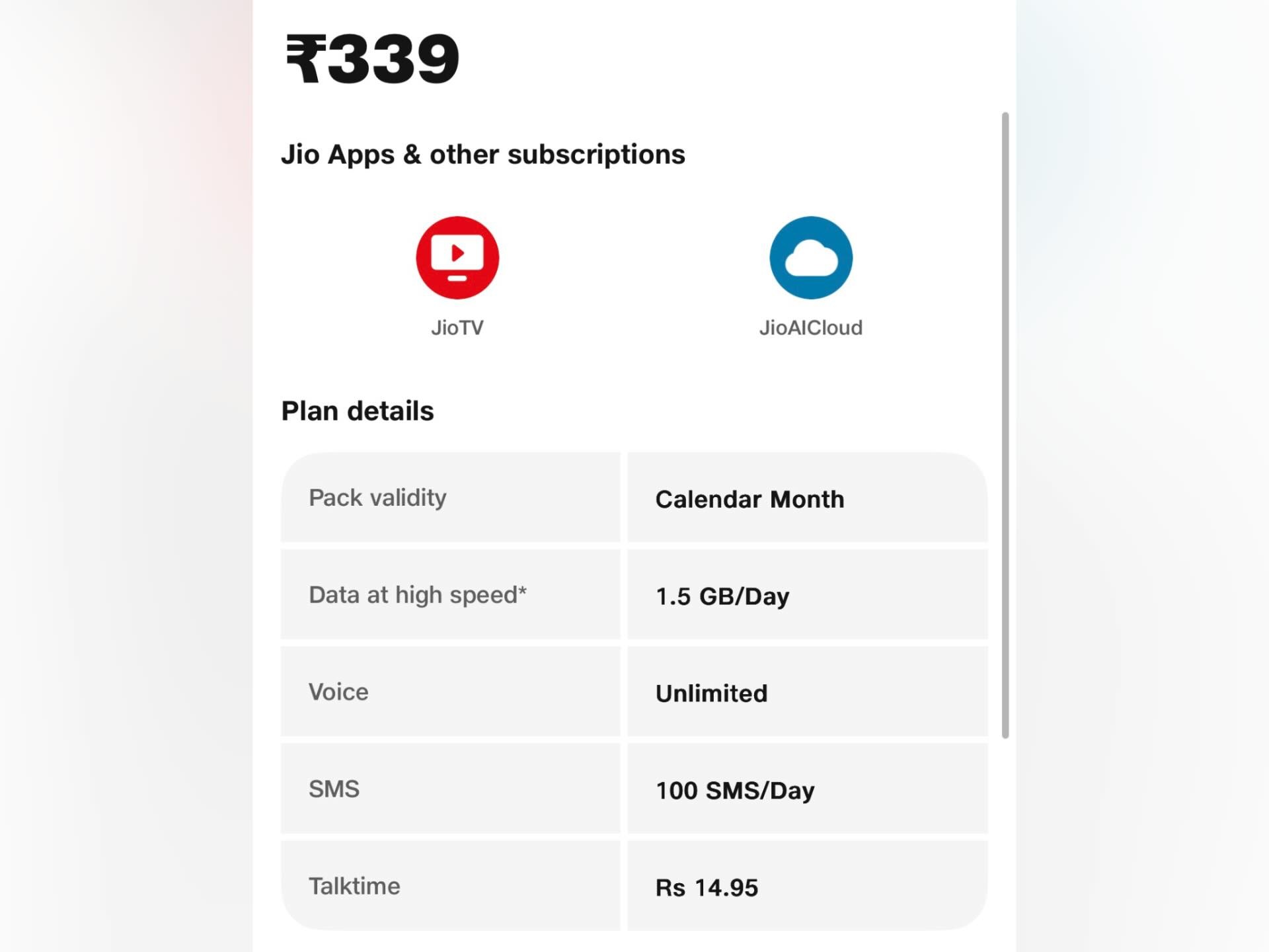 Paket Jio Rs 339 Ubah Aturan Recharge, Tidak Lagi 28 Hari dan Lebih Hemat Setahun