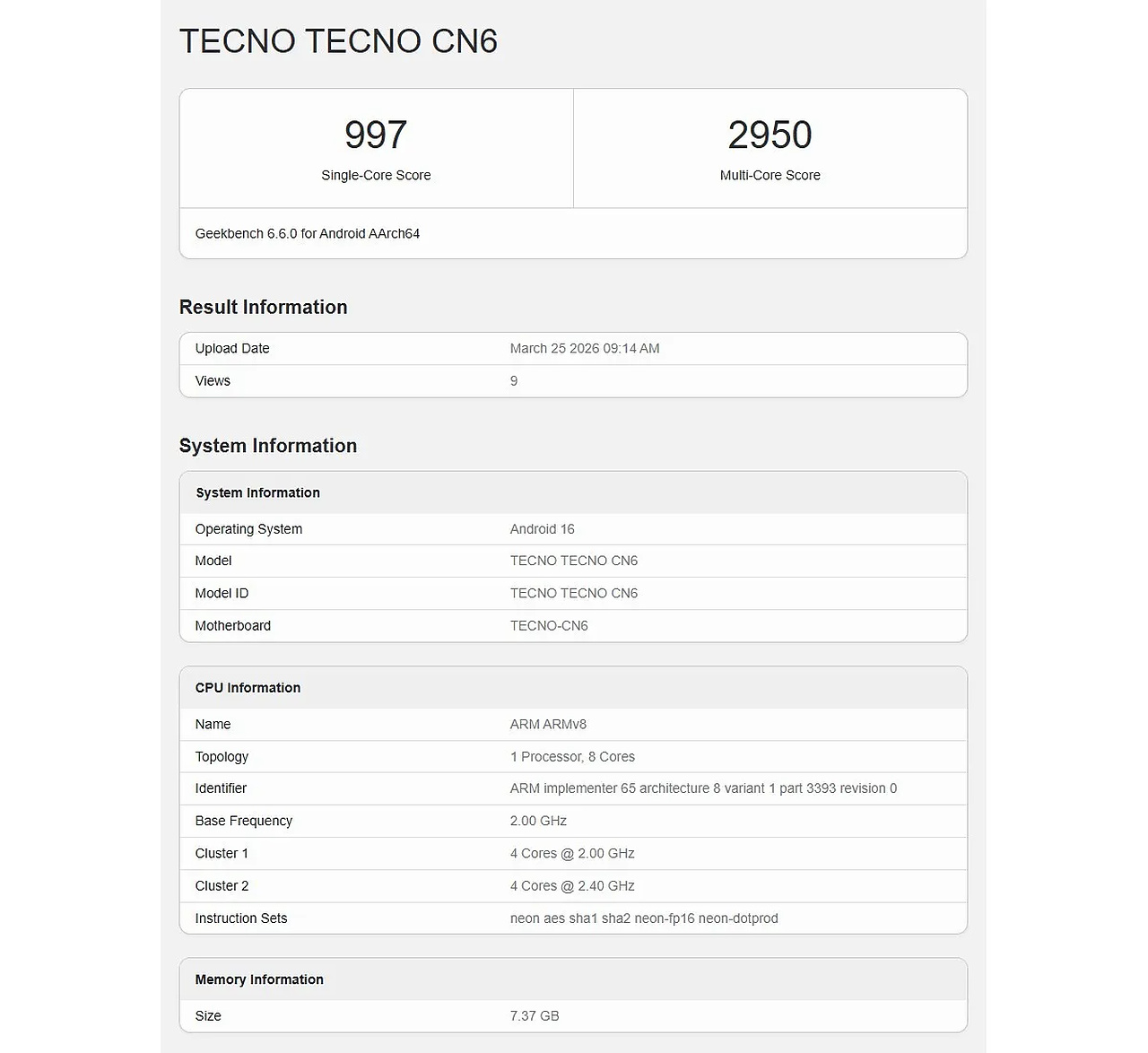 Tecno Camon Slim Siap Meluncur, Bodinya Super Tipis Tapi Ditopang Dimensity 7100 dan Android 16